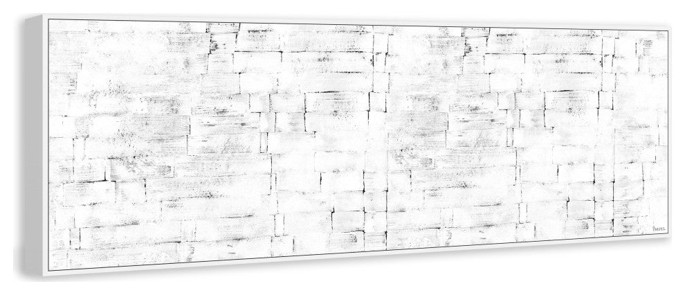 "My Freedom" Floater Framed Painting Print on Canvas, 30x10