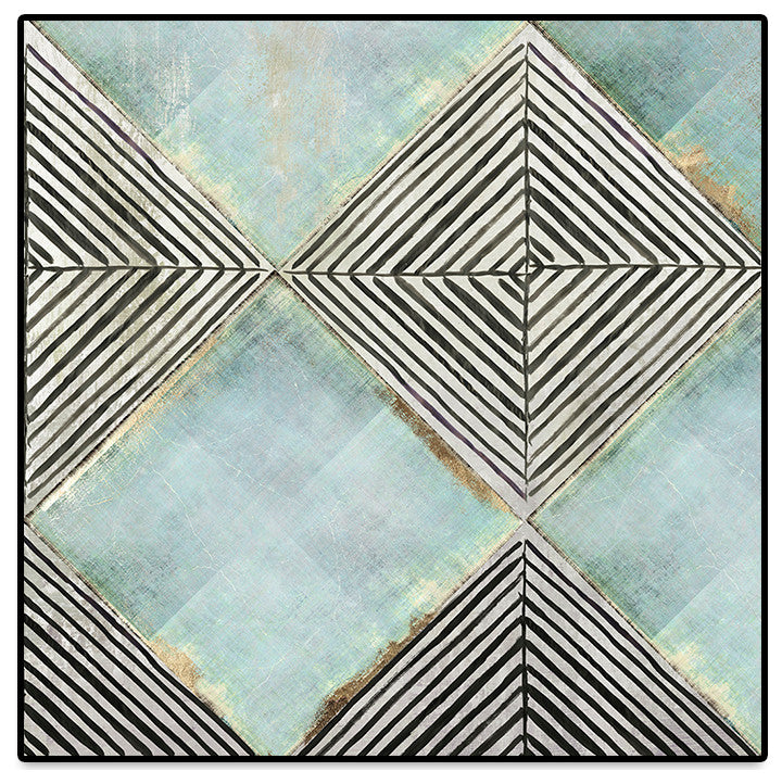 "Revival" Oversized Framed Canvas, 45" x 45"