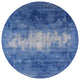 Ahgly Company Indoor Round Mid-Century Modern Area Rugs, 8' Round