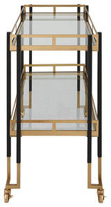 Uttermost Kentmore Modern Bar Cart