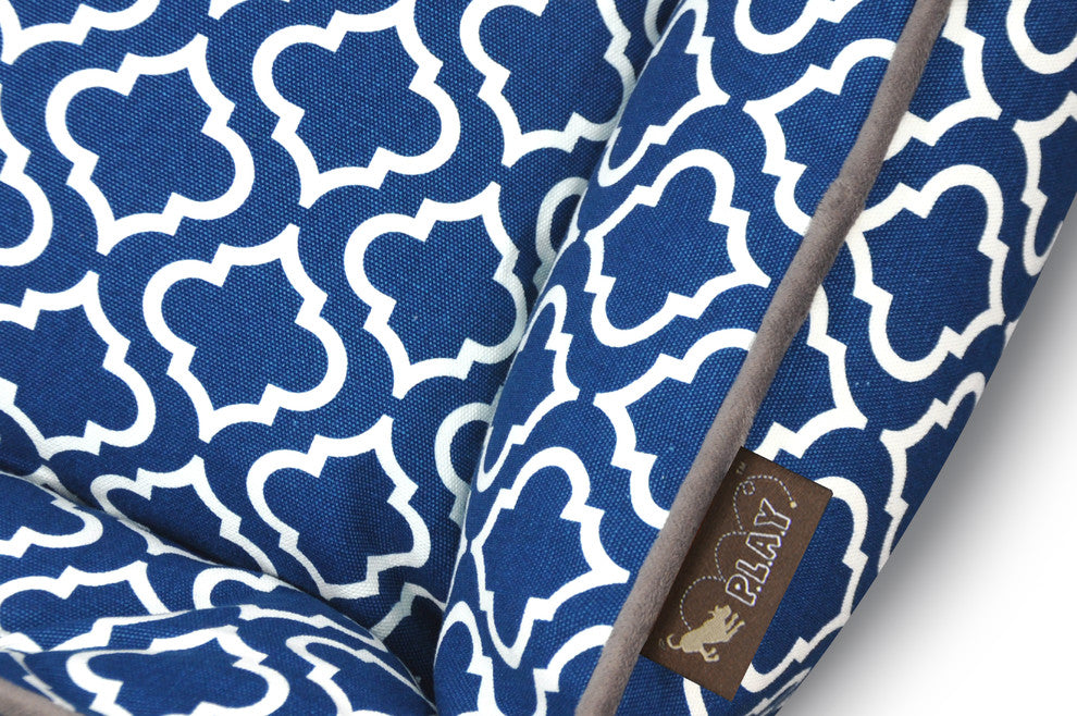 Lounge Bed Moroccan, Navy, Large