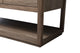 Louie 54" SIngle Bathroom Vanity, Natural Oak
