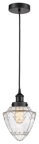 Innovations 616-1PH-BK-G664-7-LED 1-Light Mini Pendant, Matte Black