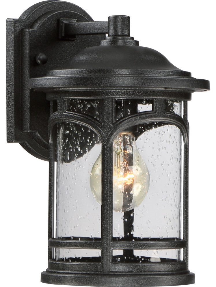 Marblehead 1-Light Outdoor Lantern, Mystic Black