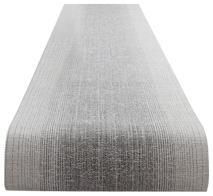 Ombre Table Runner, Silver