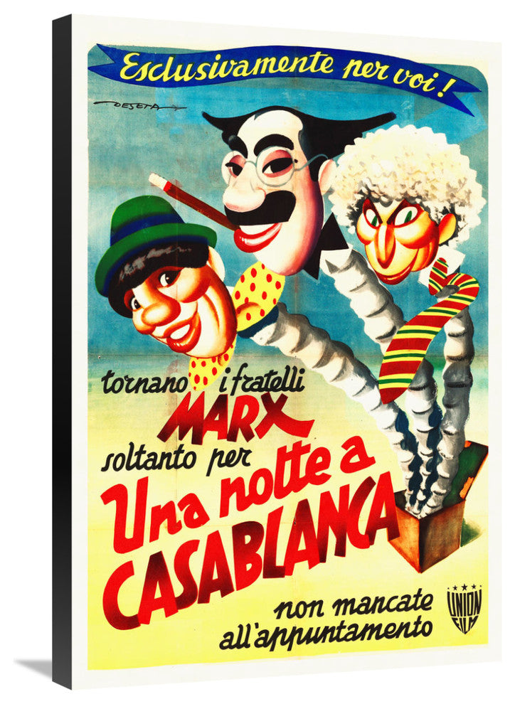 Marx Brothers, Italian, A Night In Casablanca 02, 20x30