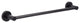 Lugano Bath Series, Towel Bar, Flat Black, 30"