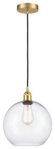 Innovations 616-1P-SG-G122-10-LED 1-Light Mini Pendant, Satin Gold