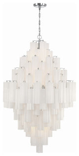 Crystorama Addis 20 Light Polished Chrome Chandelier