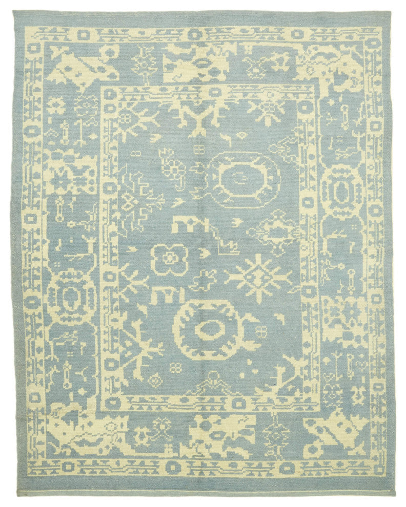 Rug N Carpet - Handmade Unique 7' 9'' x 9' 11'' Moroccan Area Rug