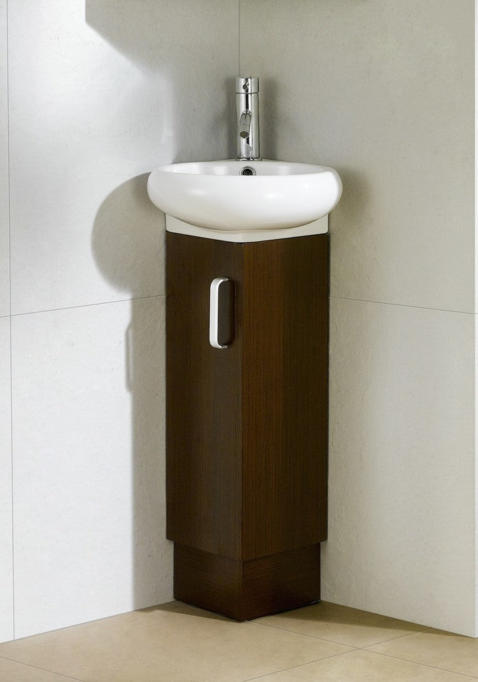 Fine Fixtures Milan Collection Vanity, Wenge