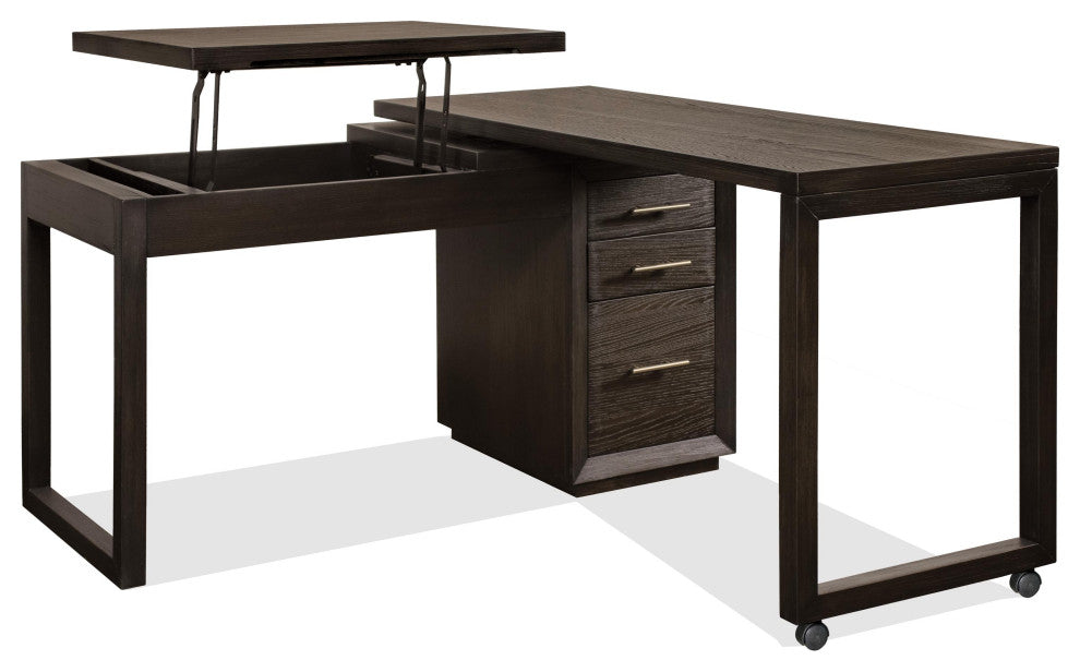 Riverside Furniture Prelude Swivel Lift Top L-Desk