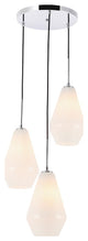 Elegant Lighting Gene Three Light Pendant LD2263C