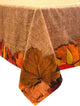 Autumn Leaves 100% Cotton Tablecloth, 60"x84"