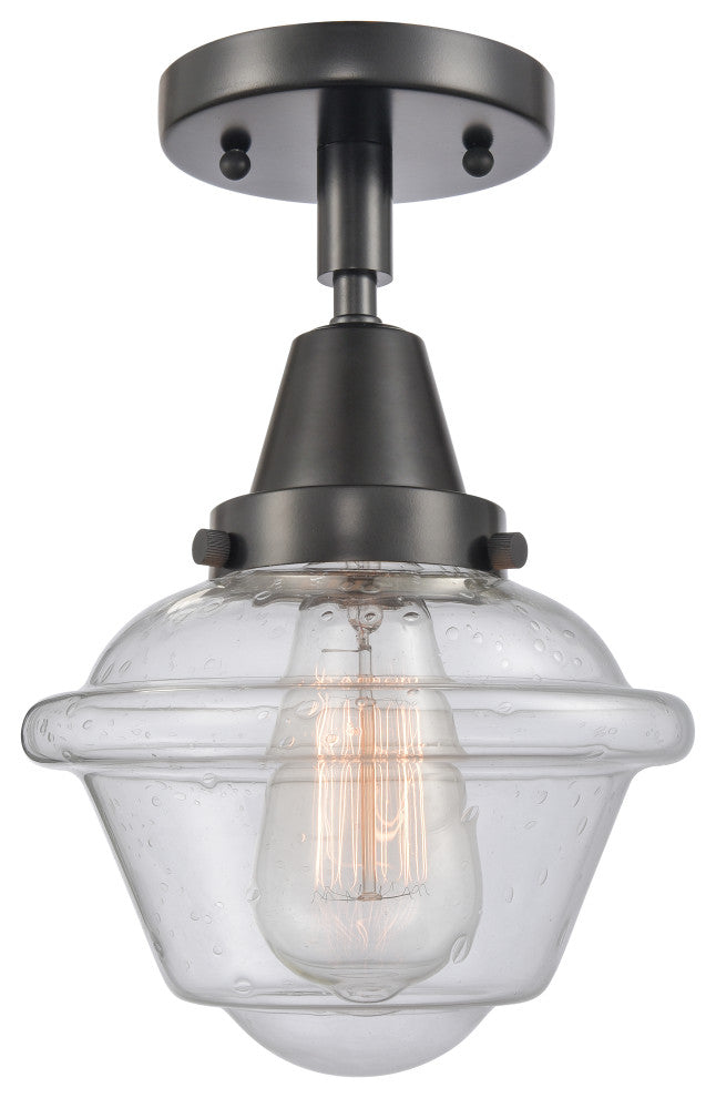 INNOVATIONS LIGHTING 447-1C-BK-G534 Small Oxford Flush Mount