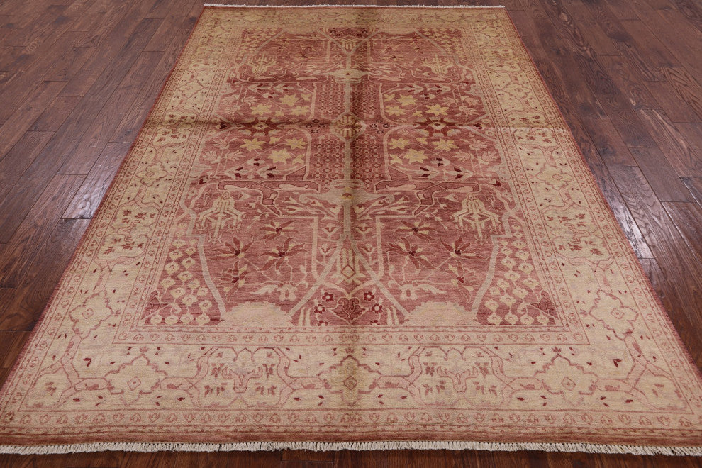 Peshawar Handmade Wool Rug 6' 2" X 8' 9" P2434