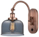 Bell Sconce, Antique Copper, Plated Smoke, Plated Smoke