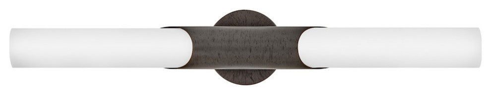 Hinkley Grace Bathroom Vanity Light, Textured Black Oxide, Large