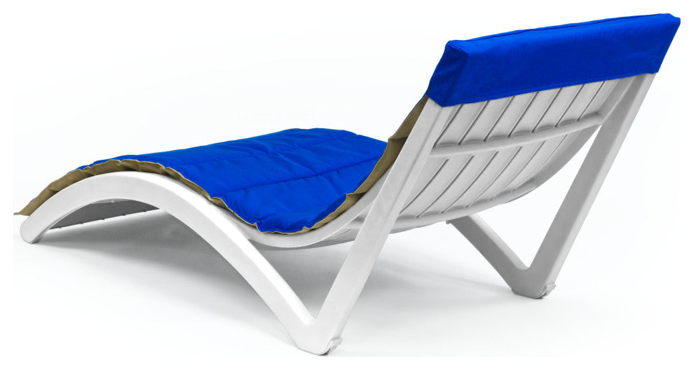 Chaise Pad for 087 Slim Chaise Pacific Blue