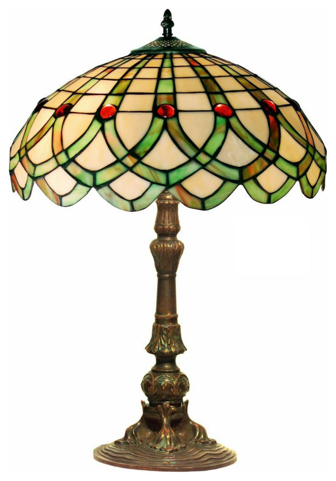 Tiffany-style Ribbon Table Lamp