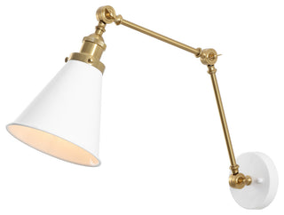 Rover Classic Industrial Metal Adjustable Arm LED Wall Sconce
