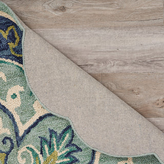 Floret Medallion Area Rug