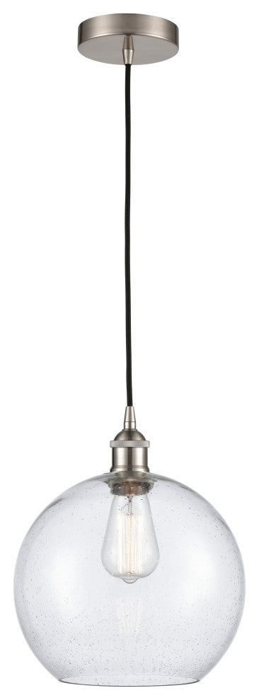 Innovations 616-1P-SN-G124-10 1-Light Mini Pendant, Brushed Satin Nickel