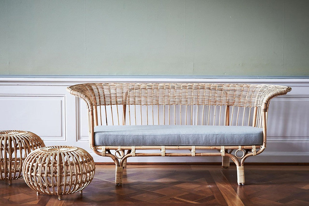 Franco Albini Small Ottoman, Small