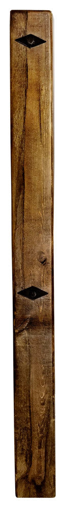 Big Sky Collection Rugged Sawn Panel Headboard, Queen, Provincial Stain