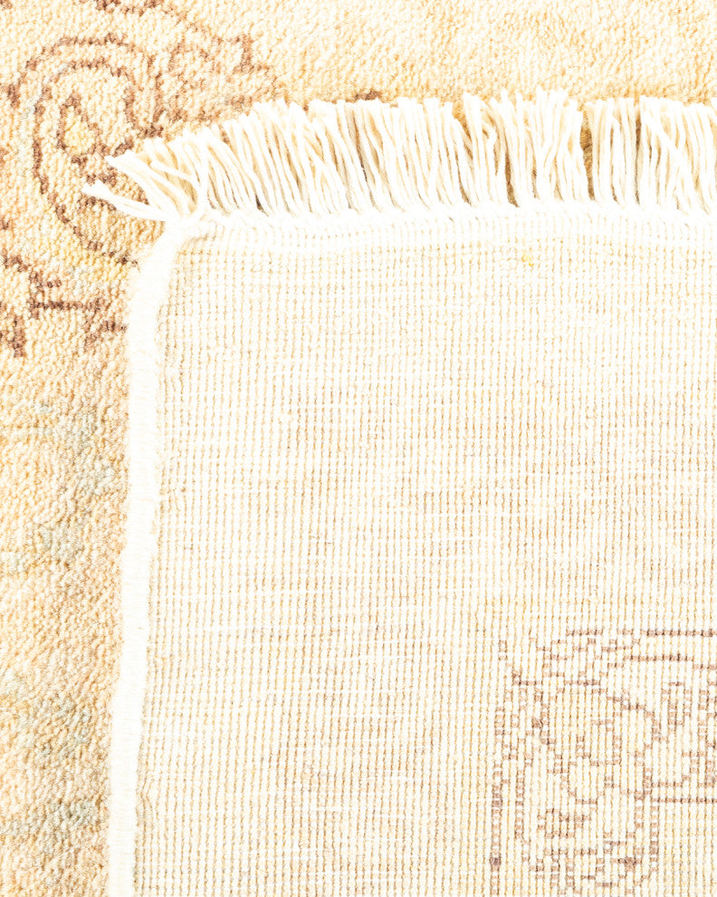 Ashley, One-of-a-Kind Hand-Knotted Area Rug Ivory, 8'3"x10'5"