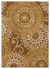 Bajrang Contemporary Area Rug, 9'x13'
