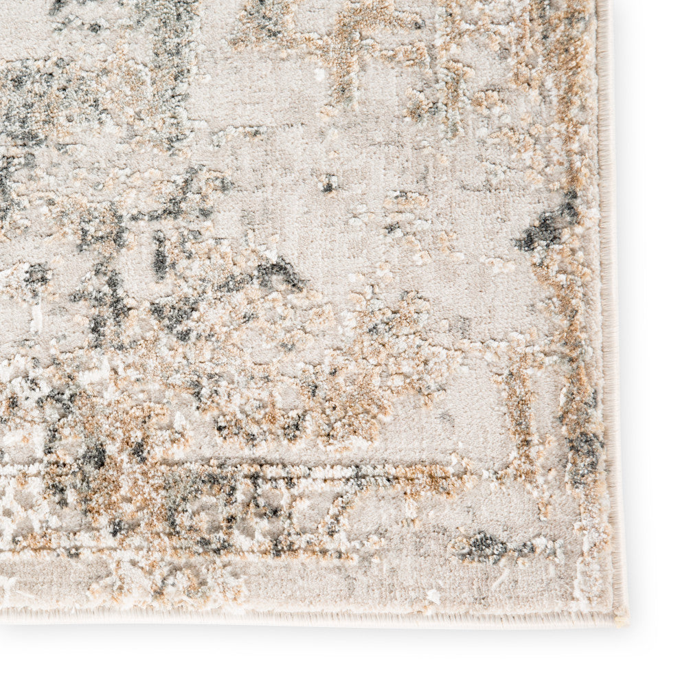 Jaipur Living Clara Floral Gray Area Rug 3'11"X5'11"