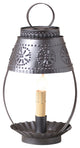 Single Student Light with Shade in Smokey Black