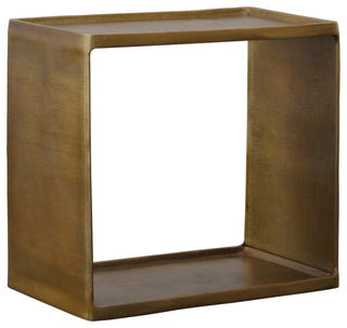 Uttermost Derwent Antique Brass Side Table