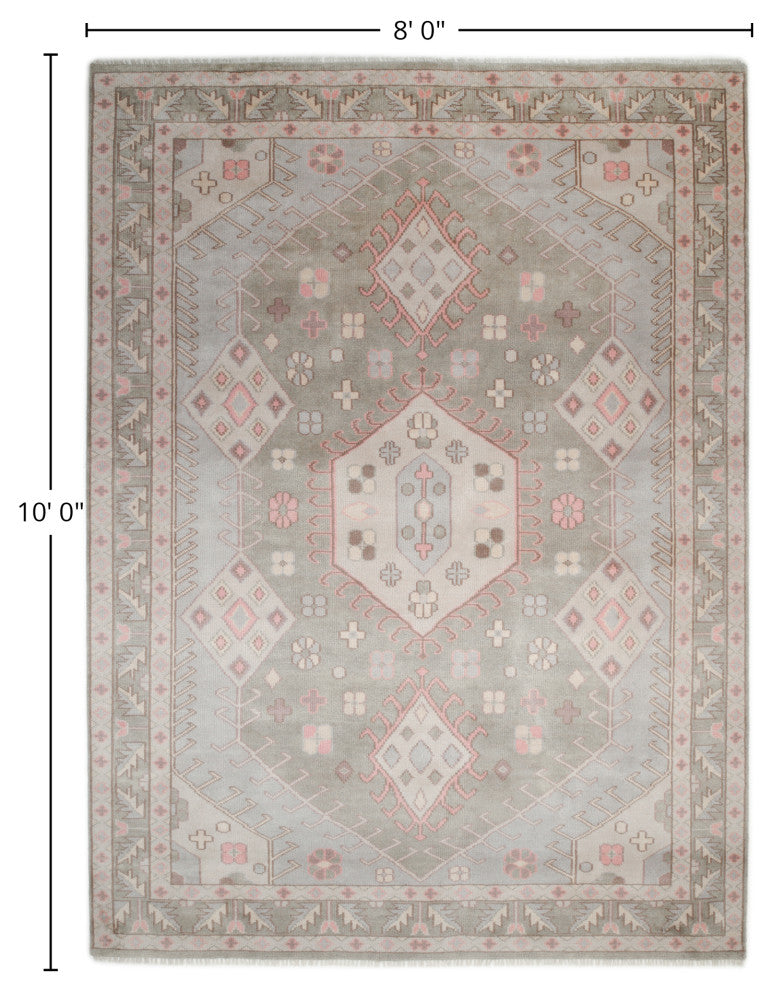 Utica, Handmade Area Rug 8' 0" x 10' 0"