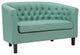 Prospect Upholstered Fabric Loveseat, Laguna