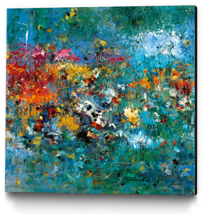 "Carpe Diem 1" Museum Mounted Canvas Print, 20"x20"