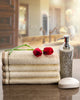 Cotton Fingertip Towels 4 pc. Set 11x18 inch, Cream