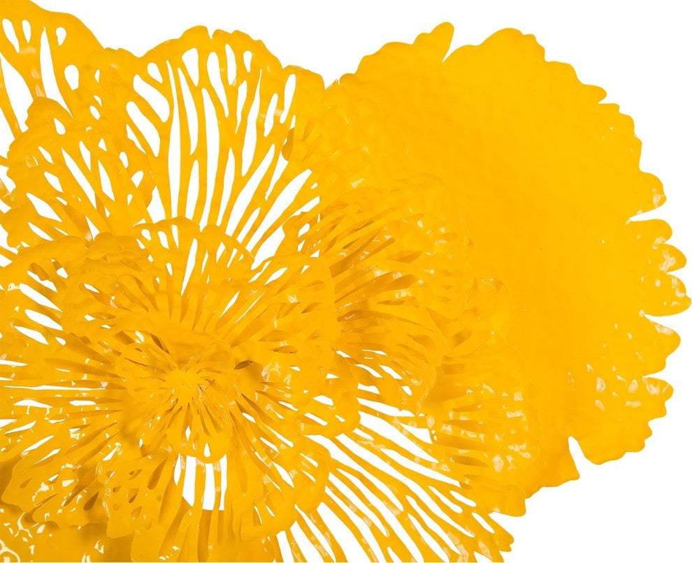 Flower Wall, Ivory, Medium