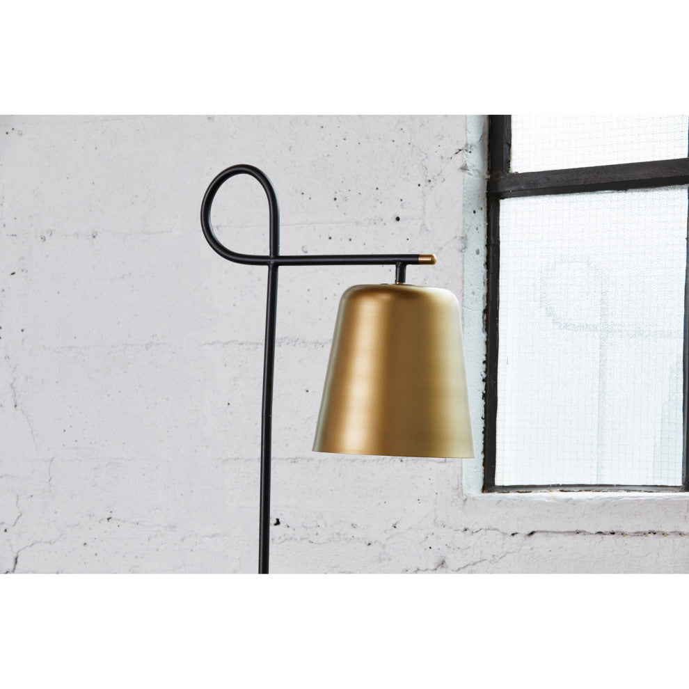 Contemporary Sticks Floor Lamp - Yellow