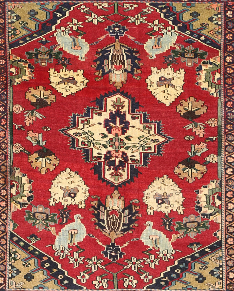 Ahgly Company Indoor Rectangle Traditional Area Rugs, 2' x 5'