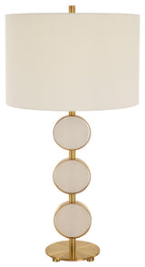 Uttermost Three Rings Contemporary Table Lamp