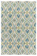 Terra Area Rug, Blue and Green, 7'9"x10'6"
