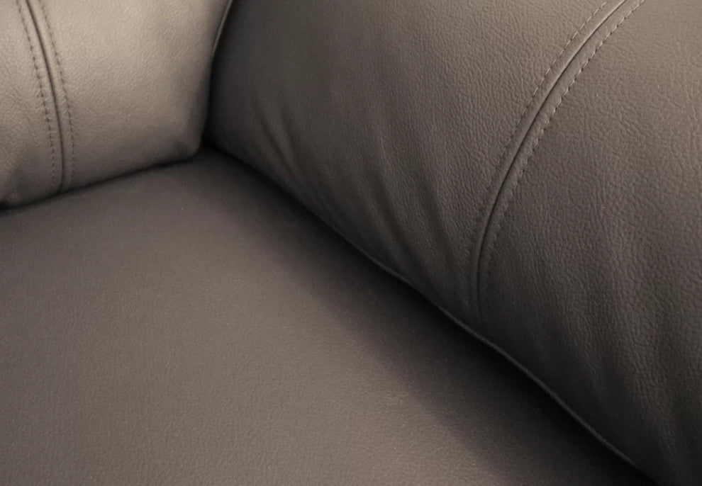 Baltica Natural Leather Sectional Sleeper Sofa, Right Corner
