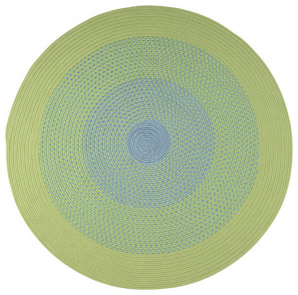 Colonial Mills Rug Seadog Bright Green Round, 9x9