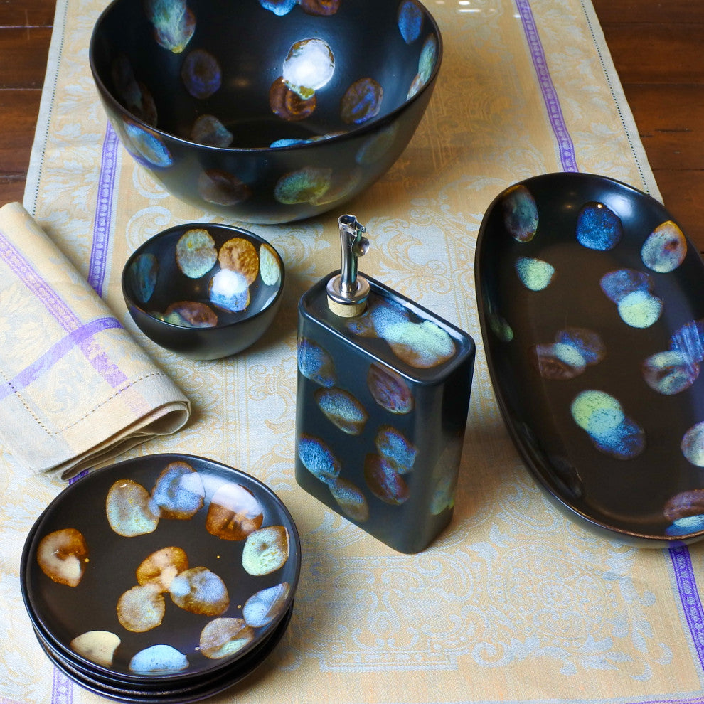 Dappled Medium Oval Tray