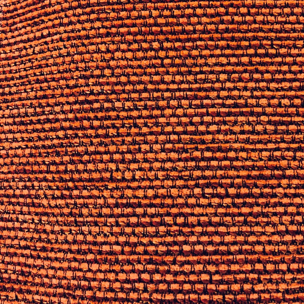 Roseate Orange Luxury Throw Pillow, 22"x22"
