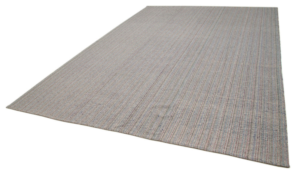 Rug N Carpet - Hand-knotted Turkish 9' 6'' x 13' 5'' Flatweave Wool Kilim Rug