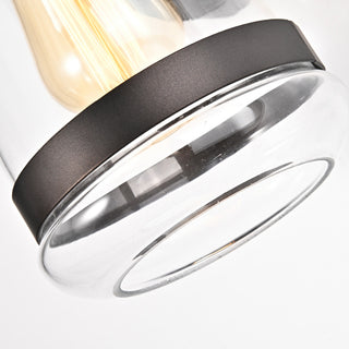 CHLOE Lighting Derrick Transitional 1Light Rubbed Bronze Outdoor Wall Sconce 14"