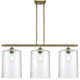 Innovations 516-3I-AB-G112-L 3 Light Island Light, Antique Brass